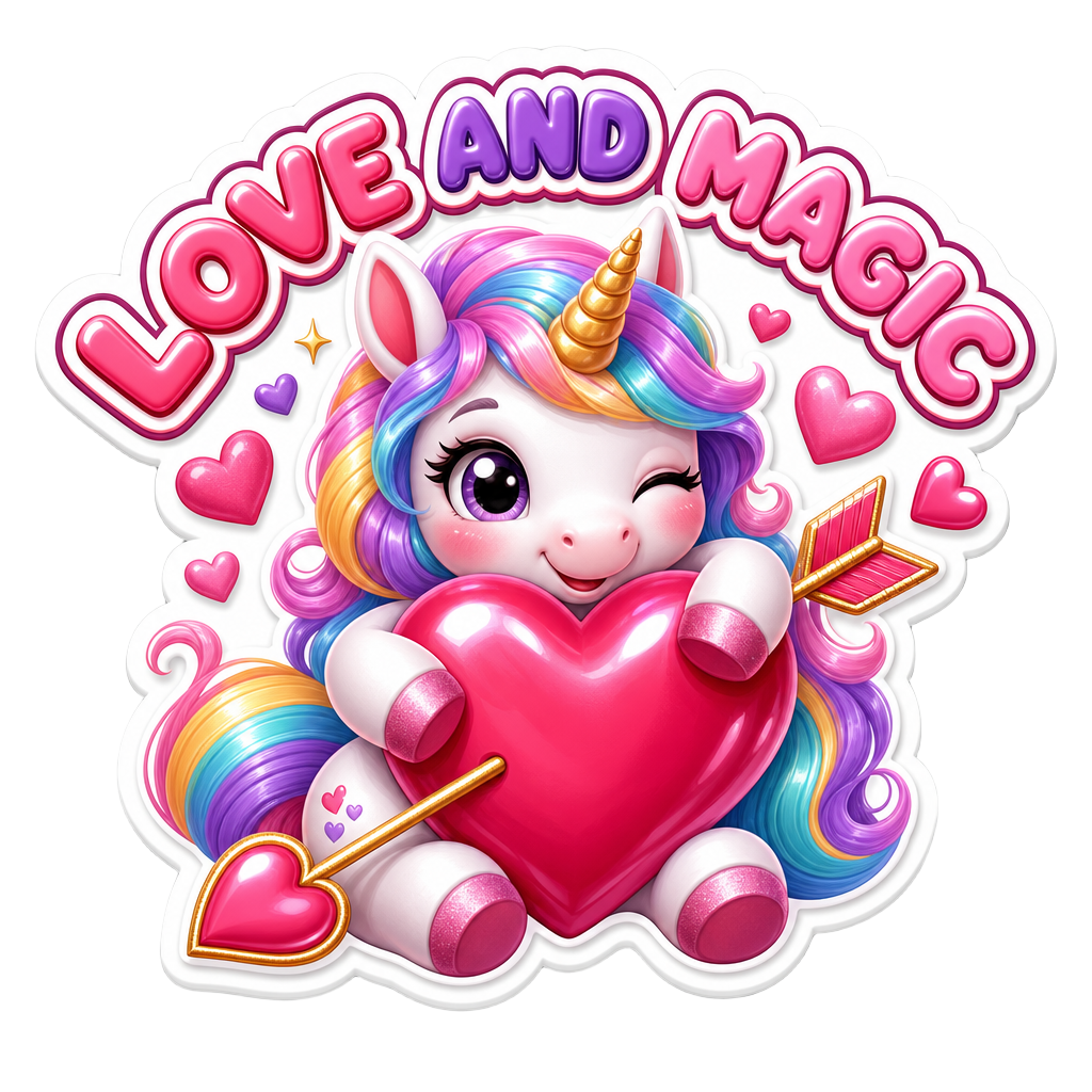 Premium Unicorn Sticker Collection sticker preview 11