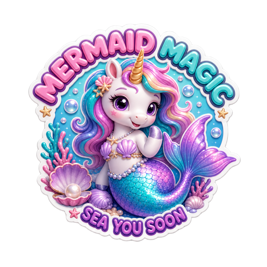 Premium Unicorn Sticker Collection sticker preview 17